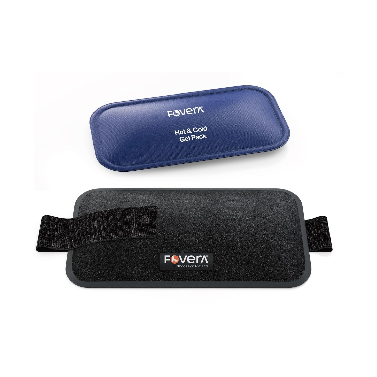 Fovera Reusable Hot & Cool Ice Pack Large (7 x 13 Inch, with Cover)