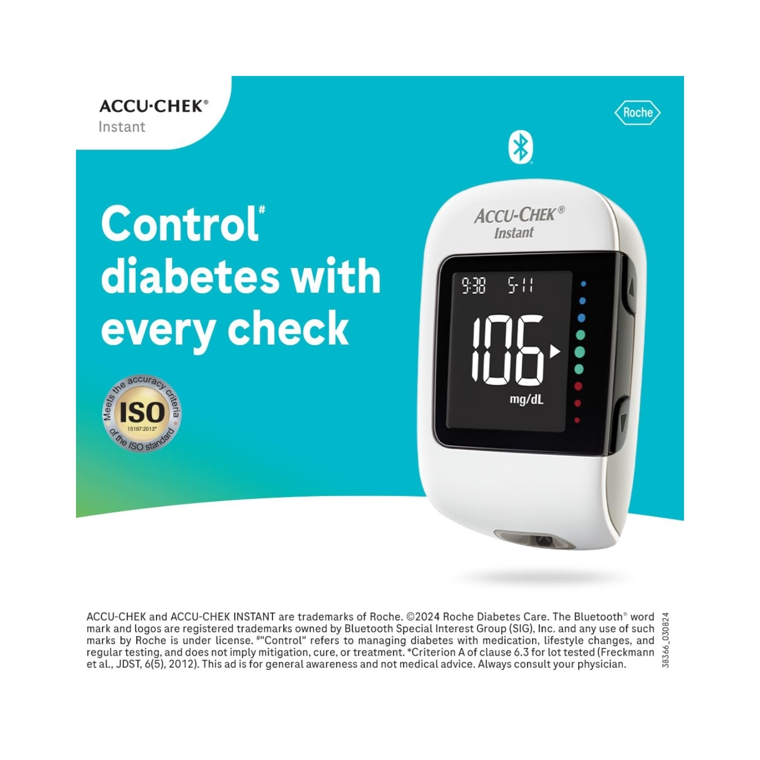 Accu-Chek Instant Blood Glucose Glucometer (3)