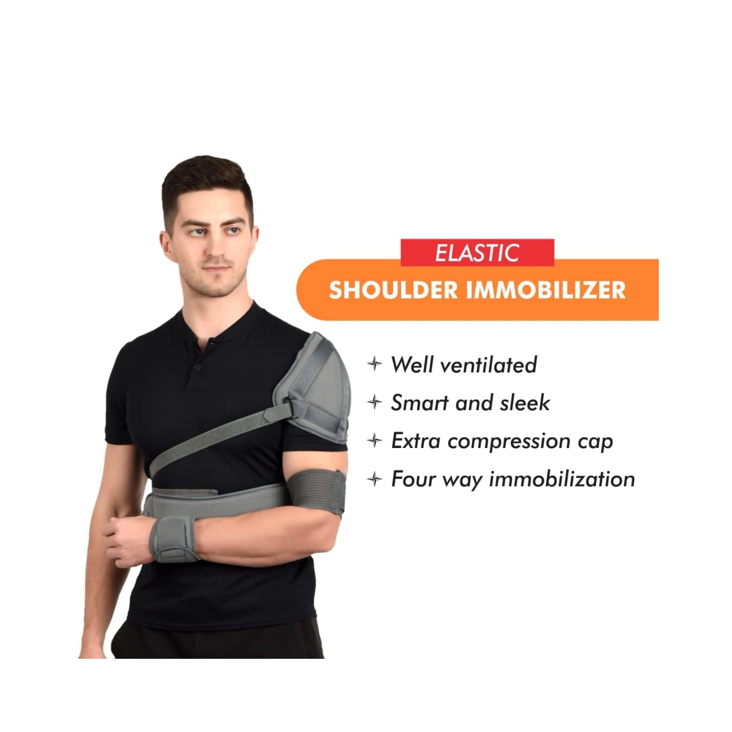 Accusure Elastic Shoulder immobilizer (3)