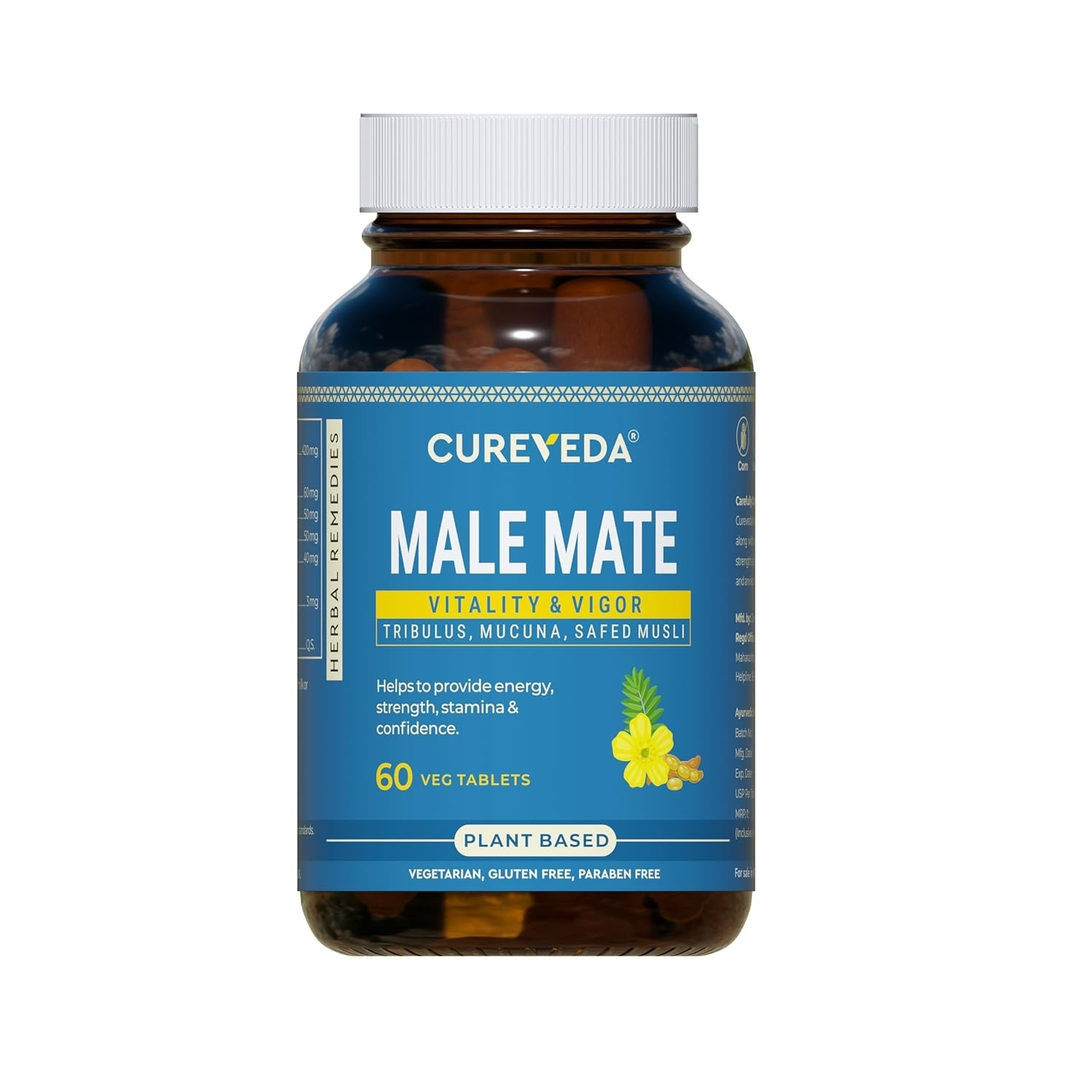 Cureveda Male Mate (60 Veg Capsules)