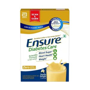 Ensure Diabetes Care Specialized Nutrition Powder Vanilla Delight Flavour 375 gm (Refill Pack)