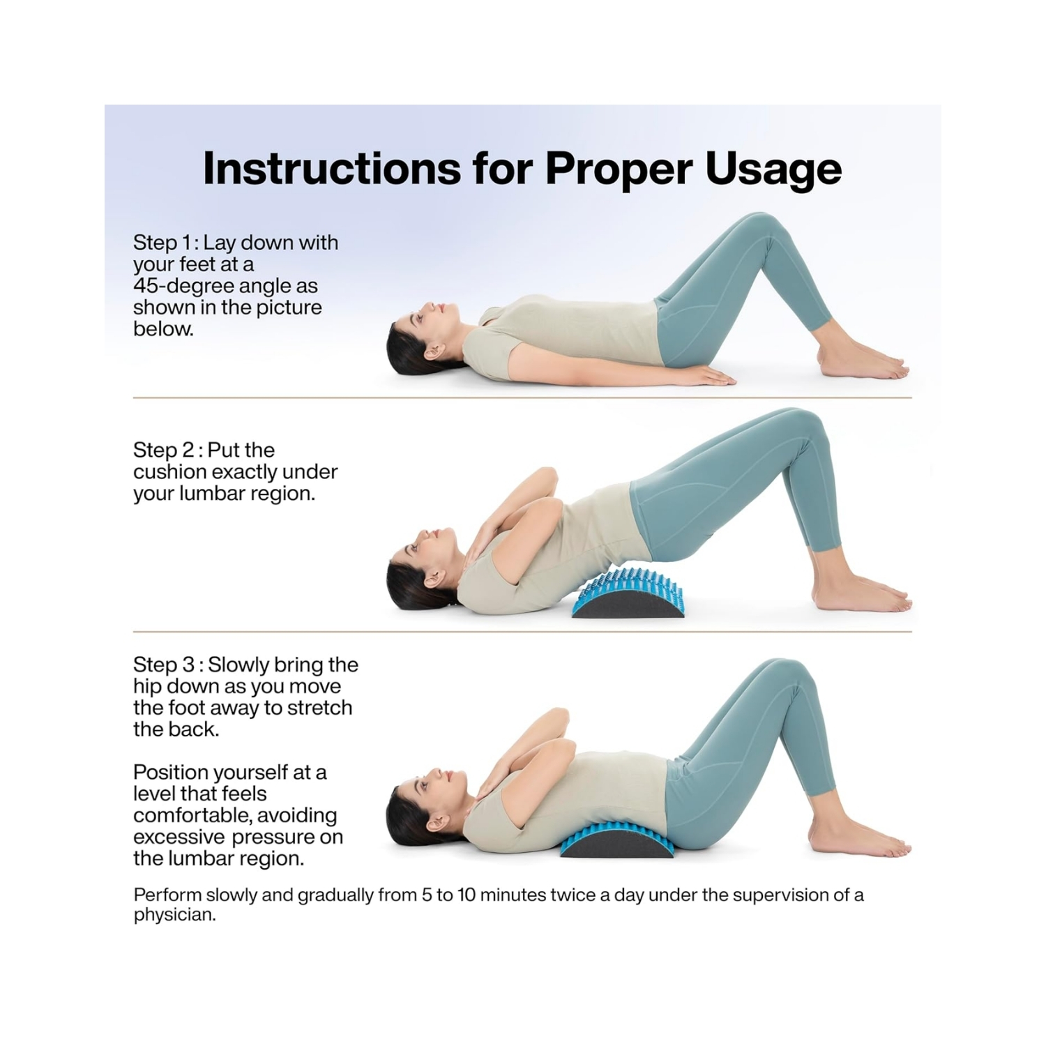 Fovera Lumbar traction stretcher (5)