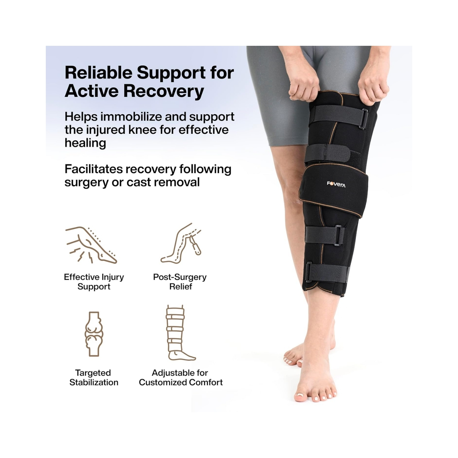 Fovera knee immobiliser (1)