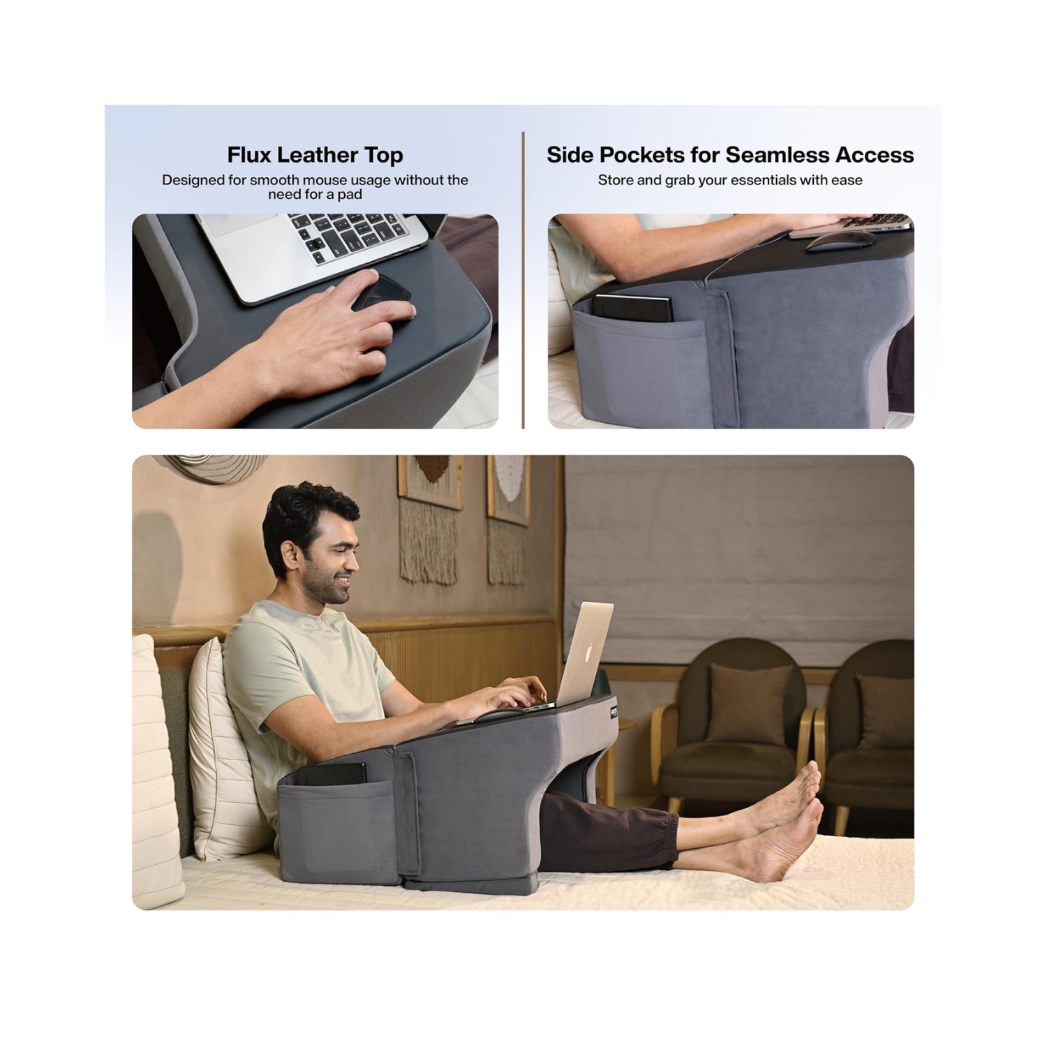 Lap Desk Dark Grey (5)
