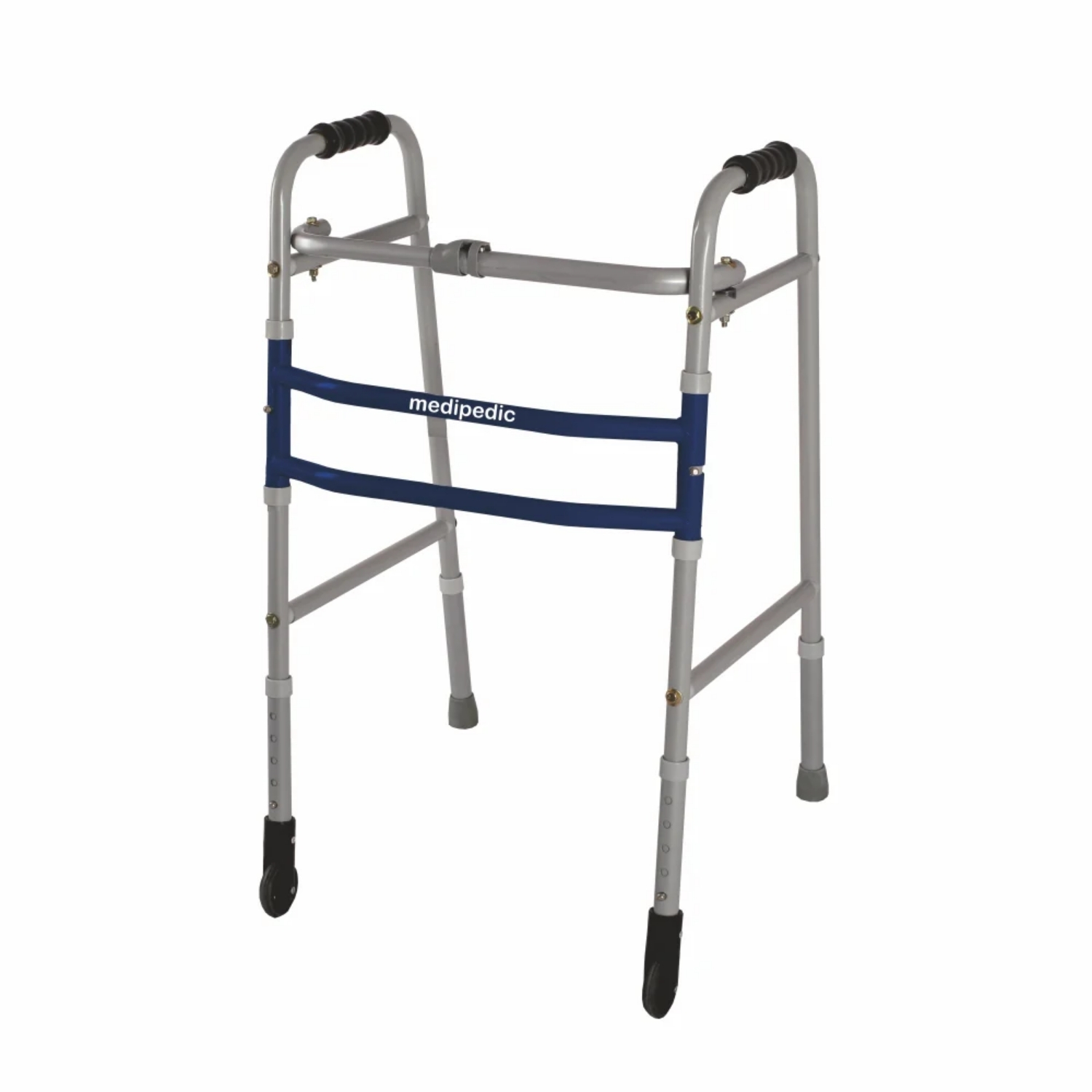 Vissco Double Bar Medipedic Walker with Straight Castor (PC. No. 0935)