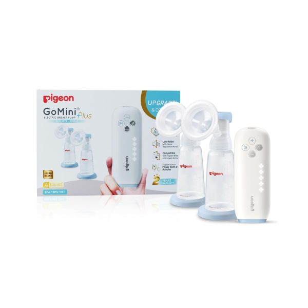 Pigeon Go Mini Plus Electric Breast Pump Slim Neck (Double) Pigeon Go Mini Plus Electric Breast Pump Slim Neck (Double)