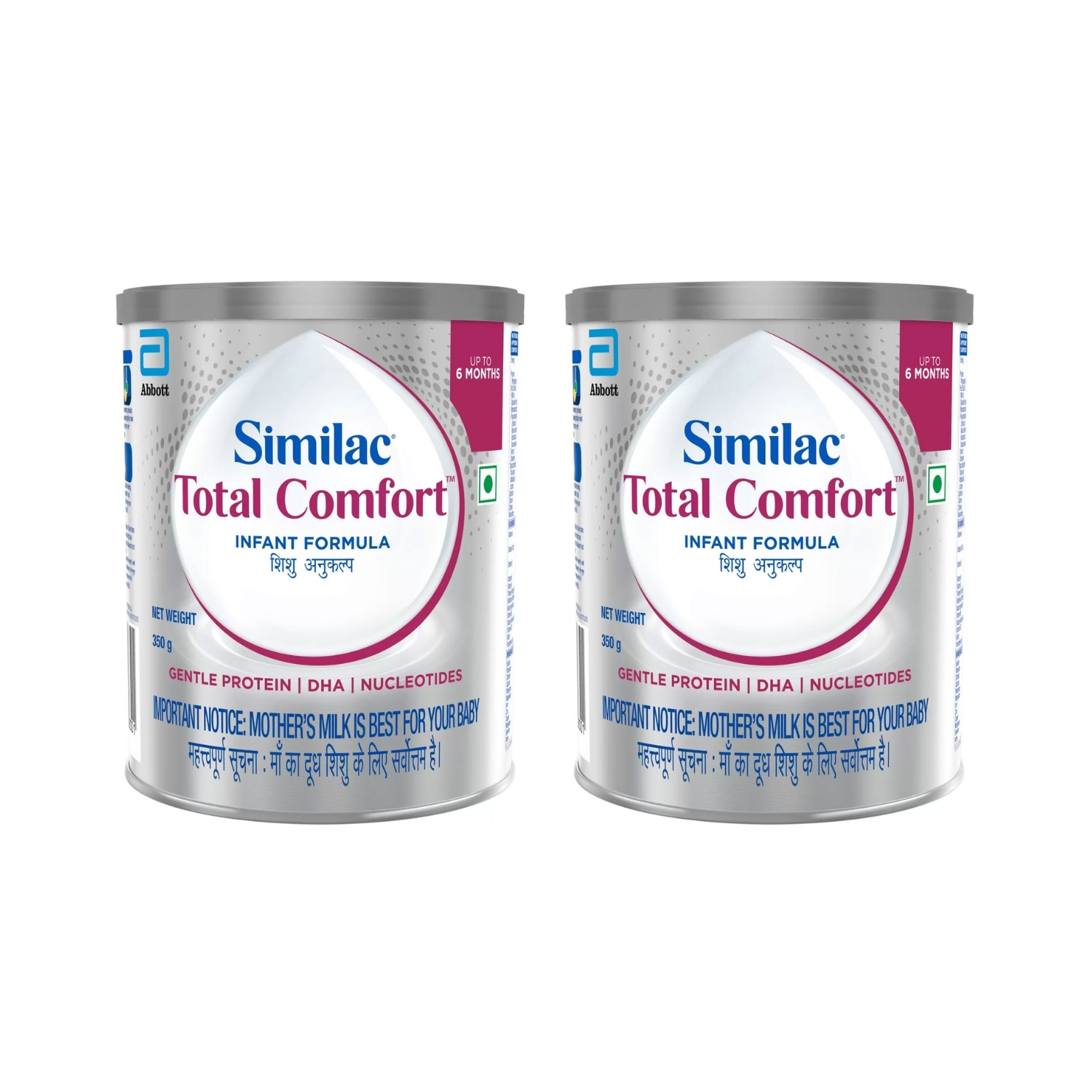 Similac Total Comfort Infant Formula Up to 6 months 350g (Pack of 2)