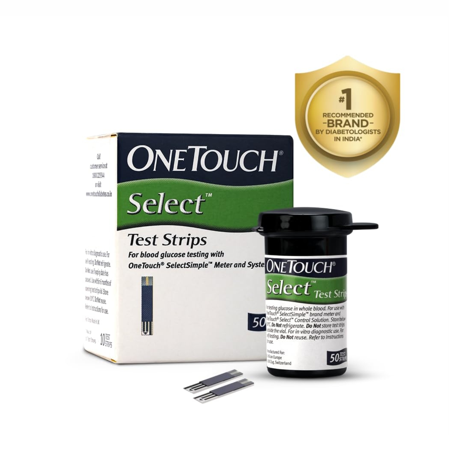 OneTouch Select Test Strips (Pack of 50)