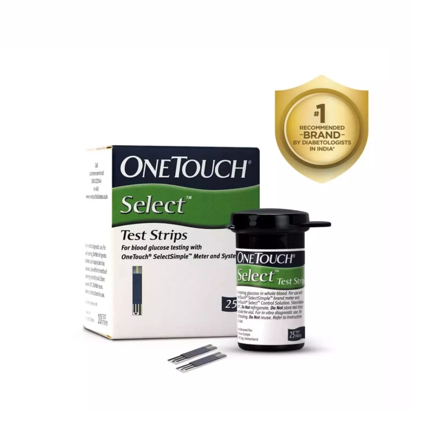 OneTouch Select Test Strips (Pack of 25)