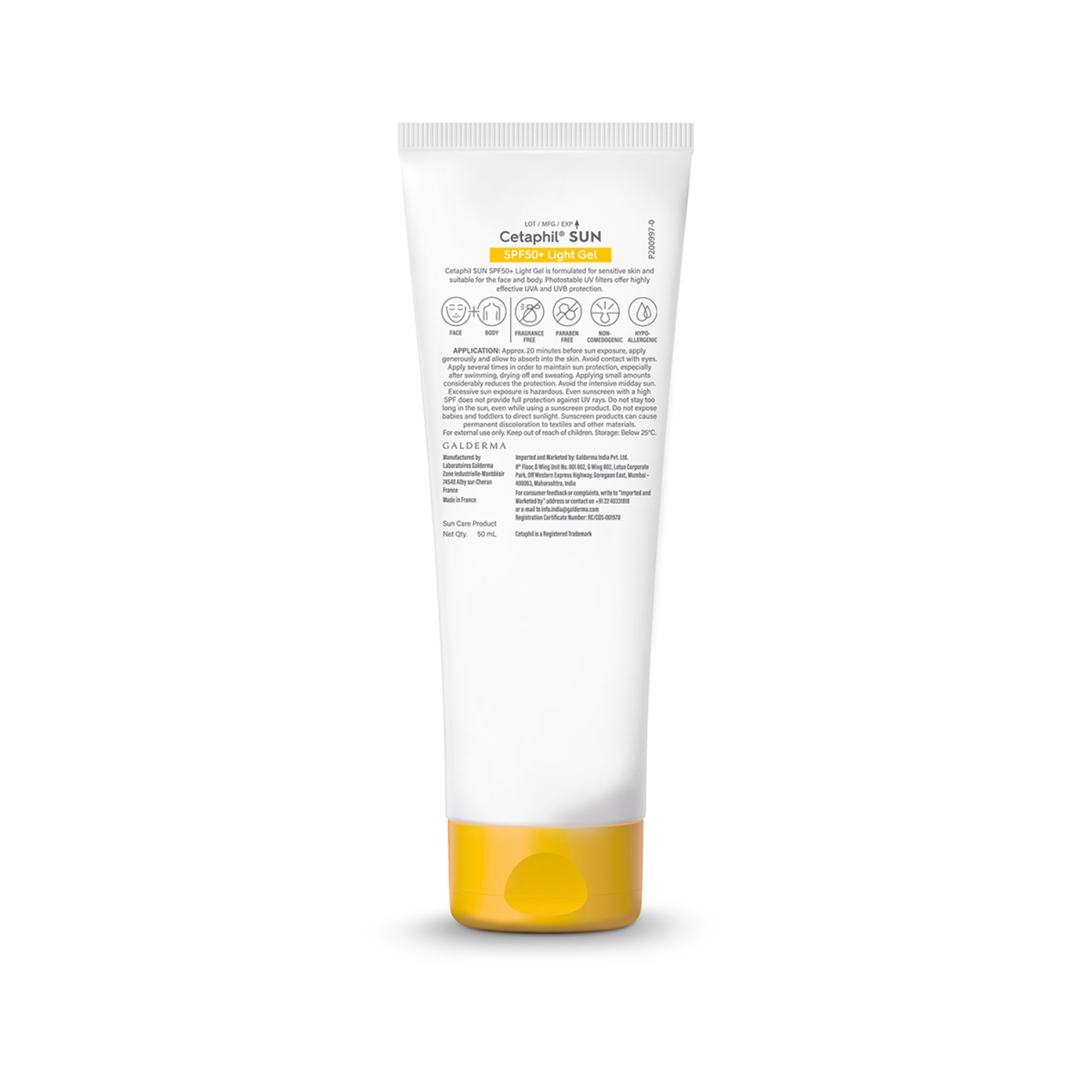 Cetaphil Sun SPF 50+ Light Gel – 50 ml (3)