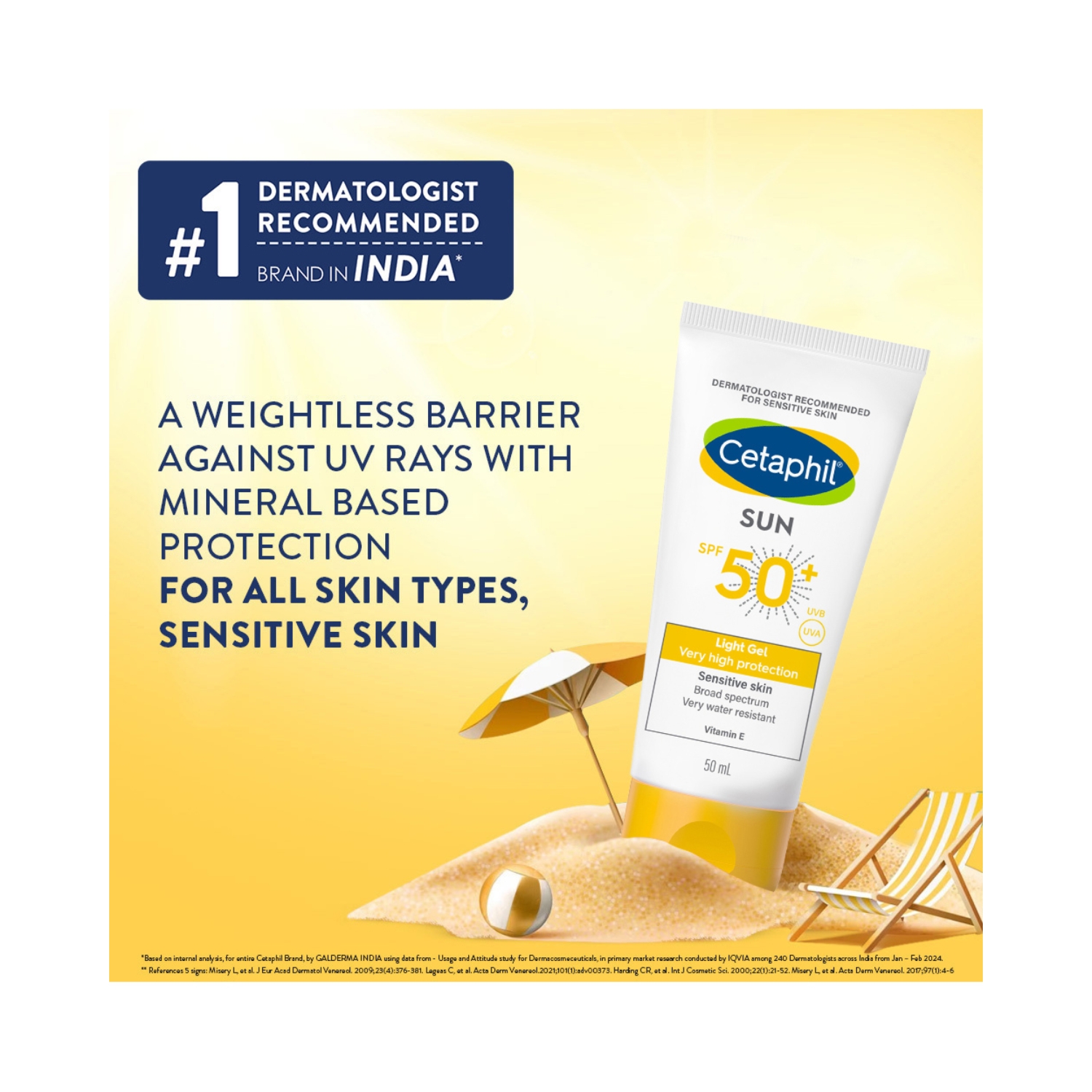 Cetaphil Sun SPF 50+ Light Gel – 50 ml (5)