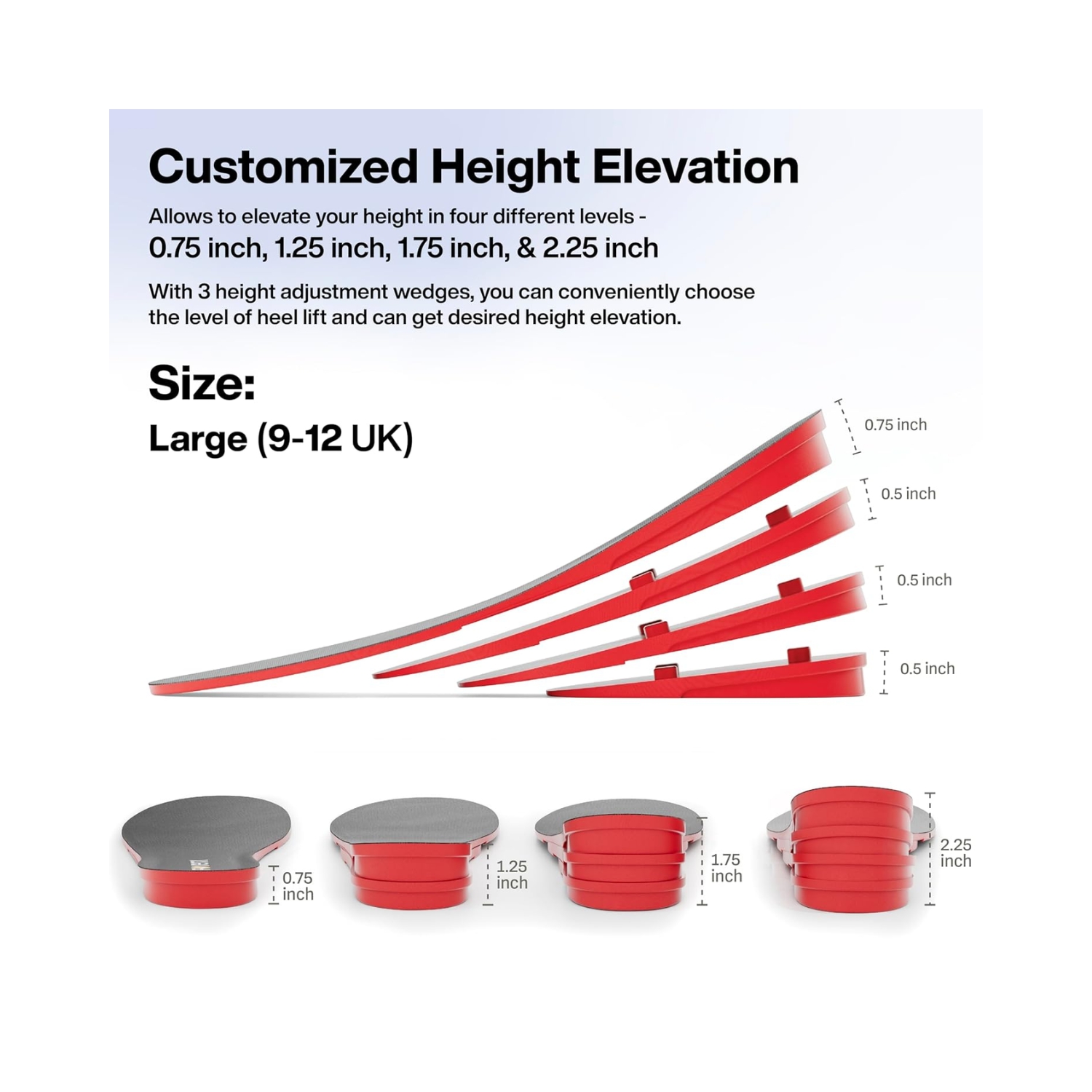 FOVERA Height Increasing Insoles (3)