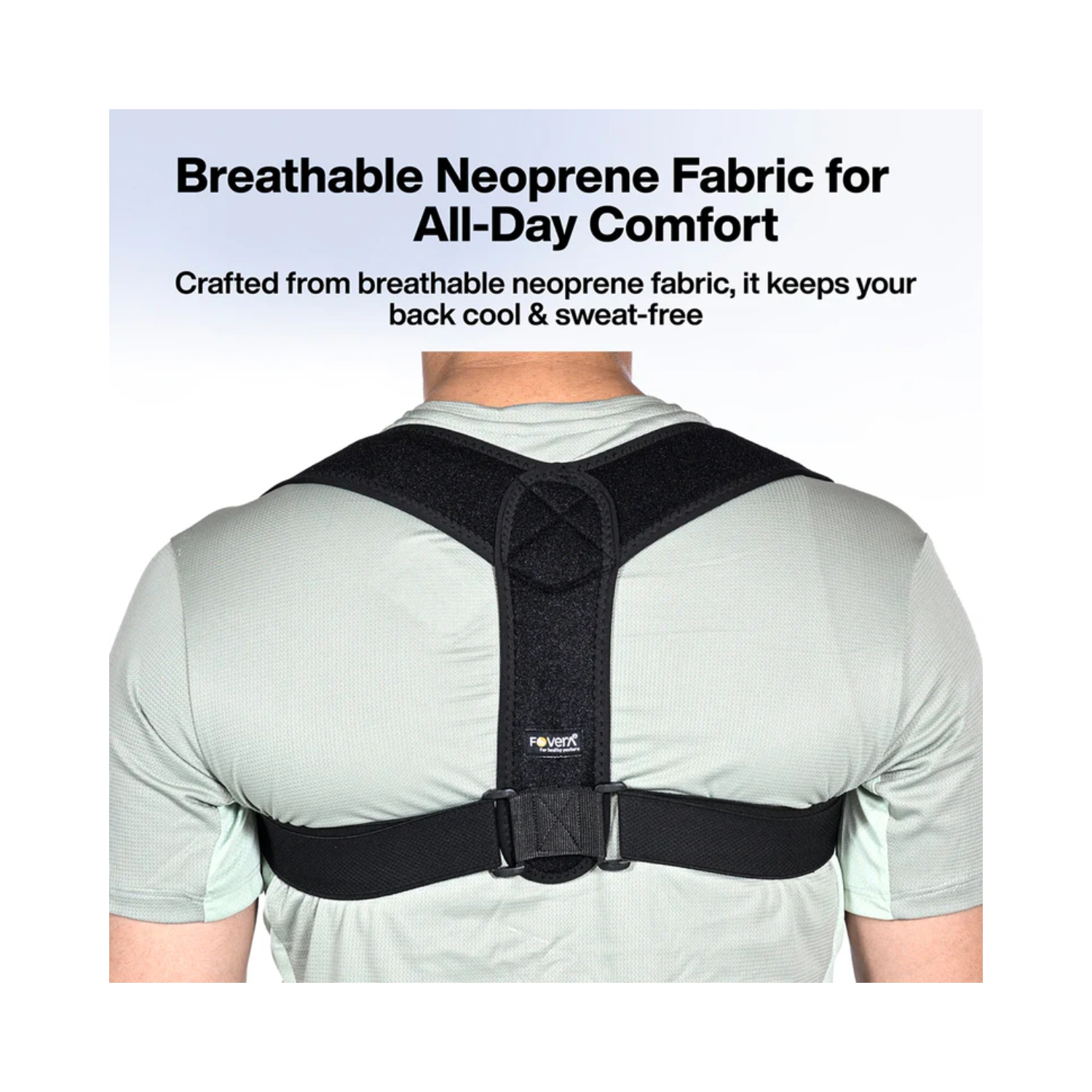 FOVERA Posture Corrector for Men & Women (Half) (4)