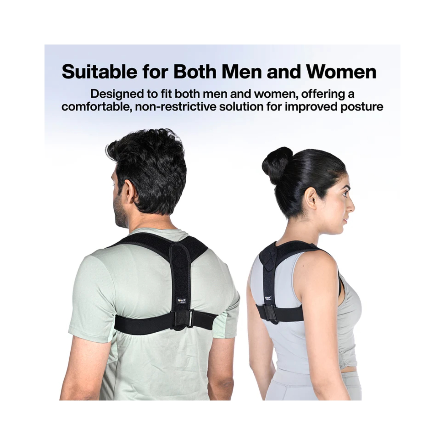 FOVERA Posture Corrector for Men & Women (Half) (5)