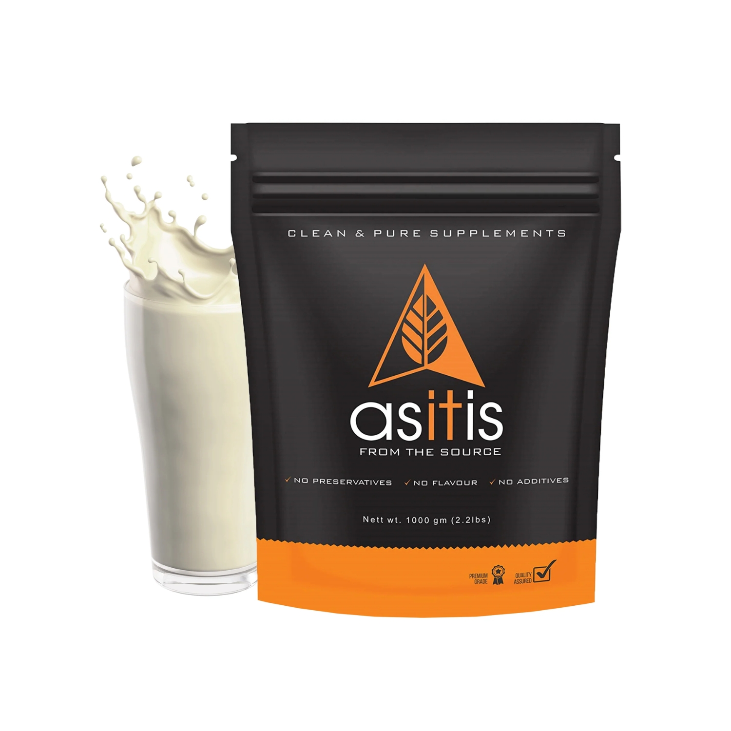 ASITIS Pure Carb Powder for Weight Gain (1 Kg)