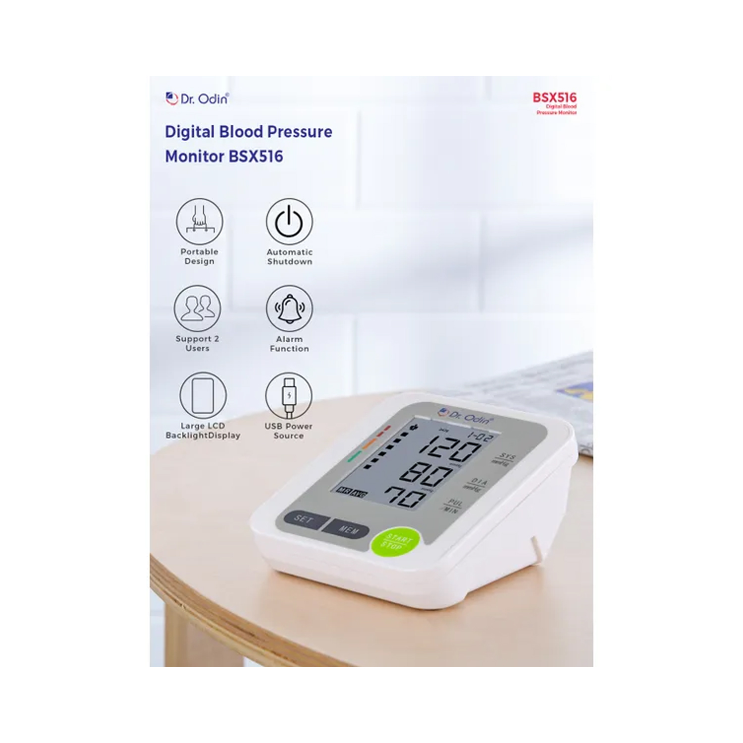 Blood-Pressure-Monitor-BSx516-White-4