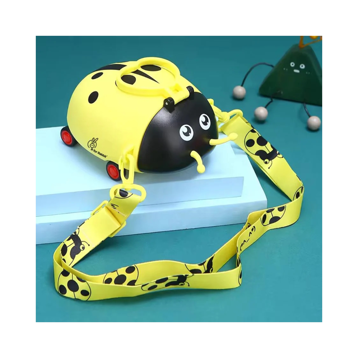 R for Rabbit Beetle Baby Straw Sipper Bottle 700ml (Yellow)