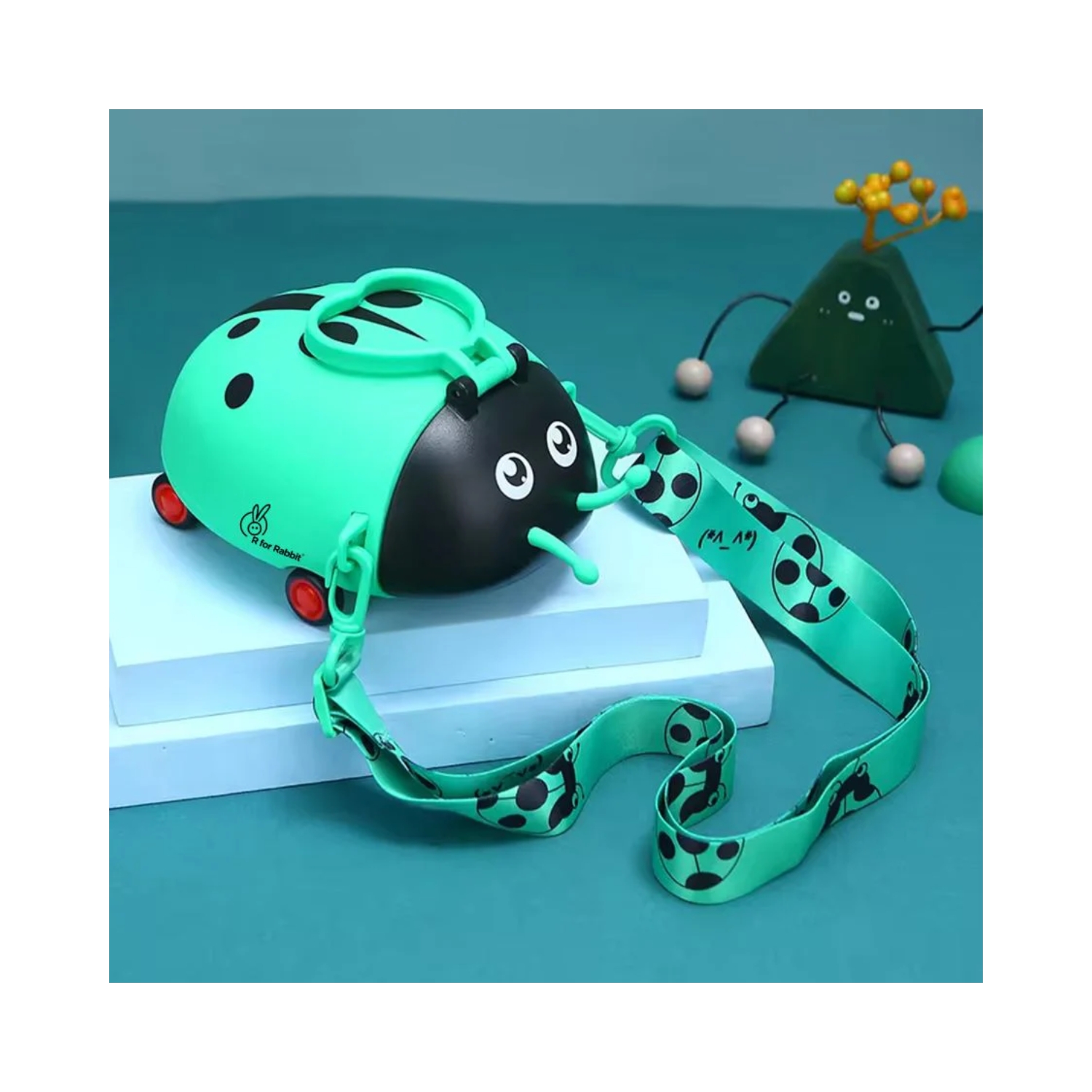 R for Rabbit Beetle Baby Straw Sipper Bottle 700ml (Green)