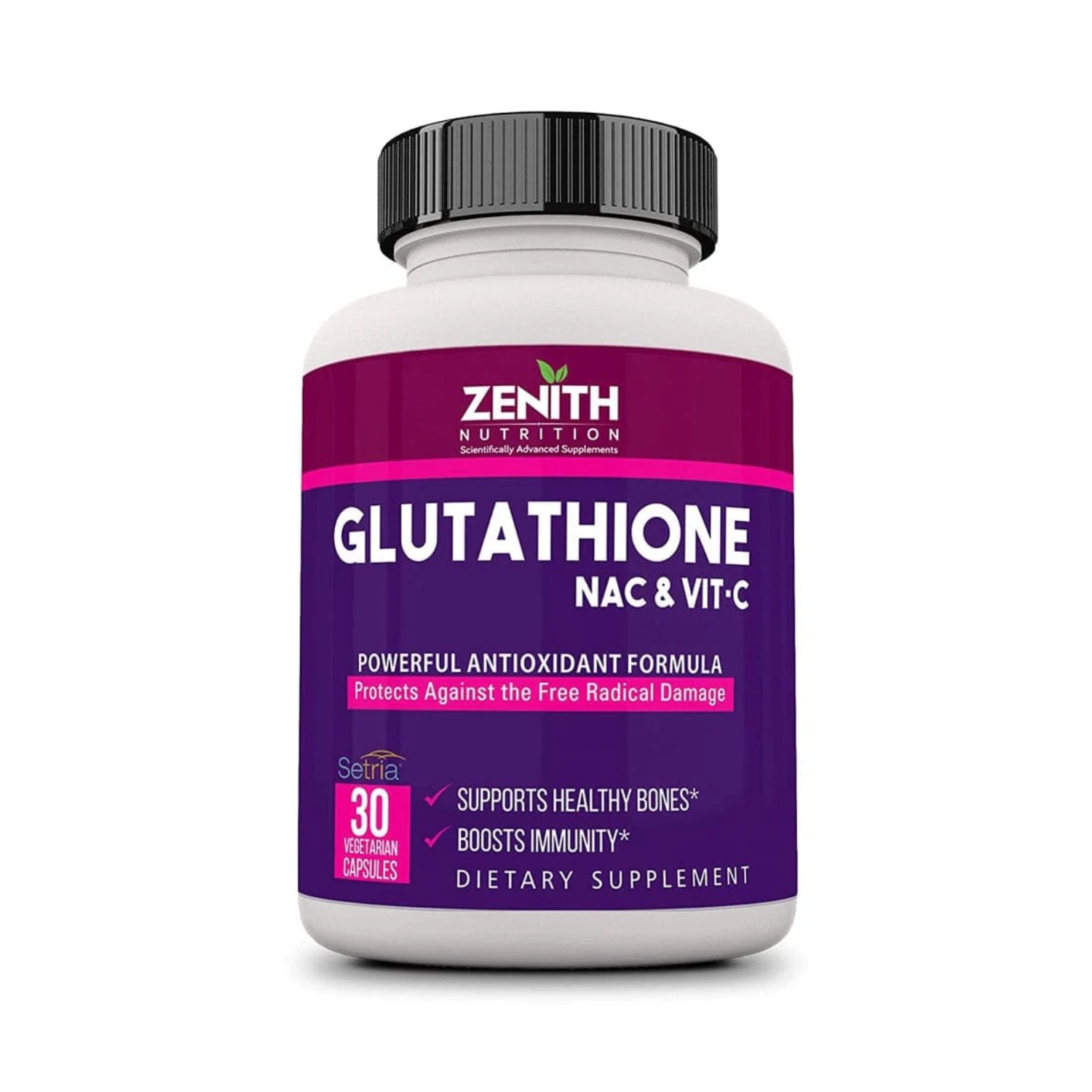 Zenith Nutrition Glutathione, NAC and Vitamin C Capsules (30 Nos)