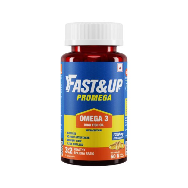Fast & Up Promega – 60 Softgels, Omega 3 Fast & Up Promega – 60 Softgels, Omega 3