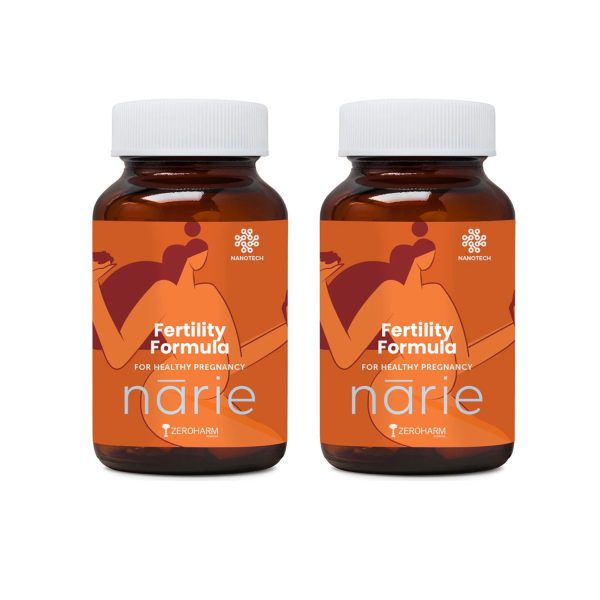 Zeroharm Narie Fertility Formula 60 Veg Tablets (Pack of 2) Zeroharm Narie Fertility Formula 60 Veg Tablets (Pack of 2)