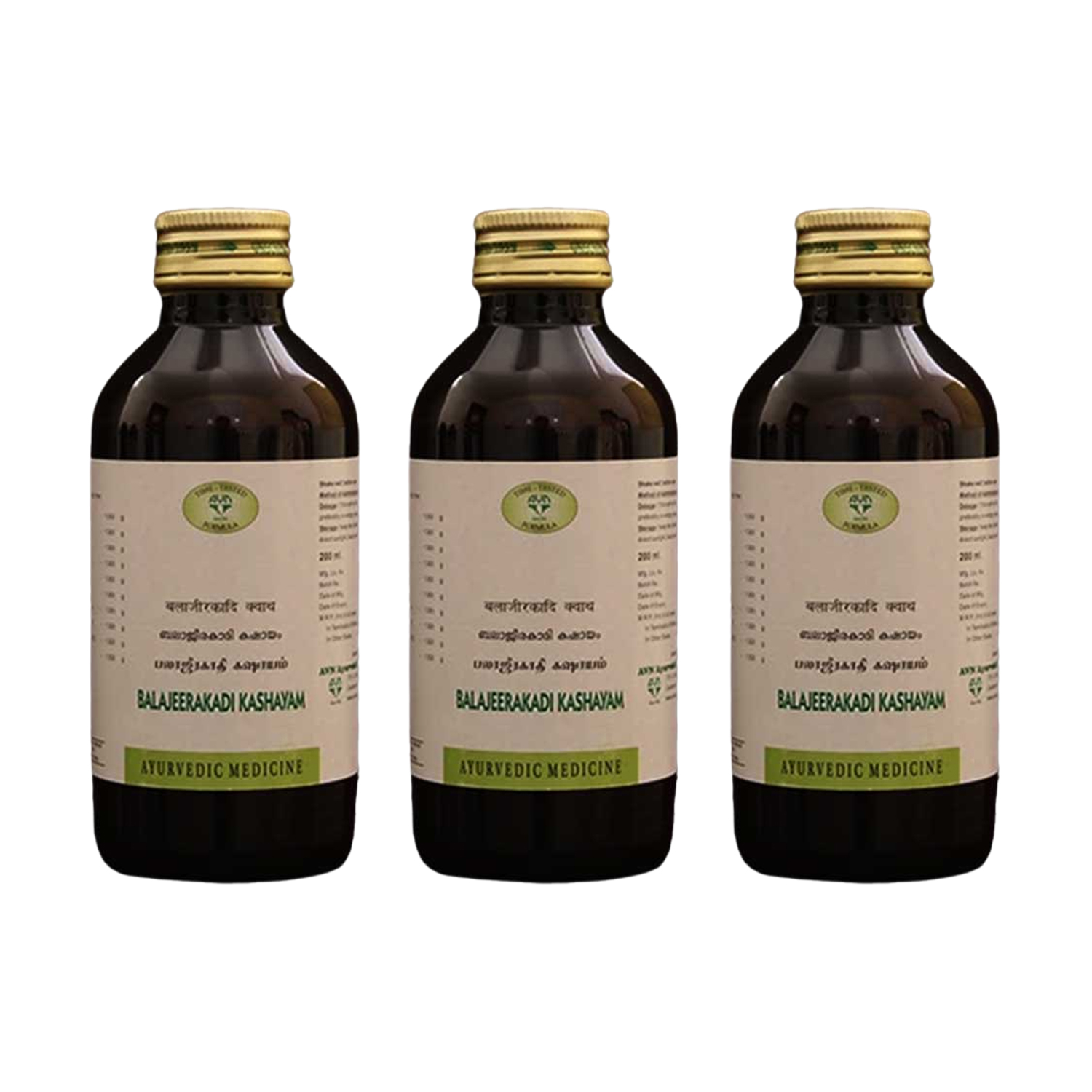 AVN Balajeerakadi Kashayam 200ml (Pack of 3)
