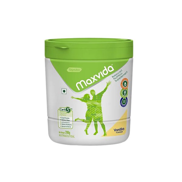 Maxvida Balanced Nutrition for Adults -Vanilla 200g