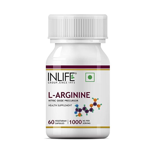 INLIFE L-Arginine 1000mg Capsule