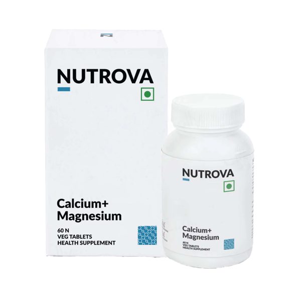 Nutrova Calcium + Magnesium (60 Tablets) Nutrova Calcium + Magnesium (60 Tablets)