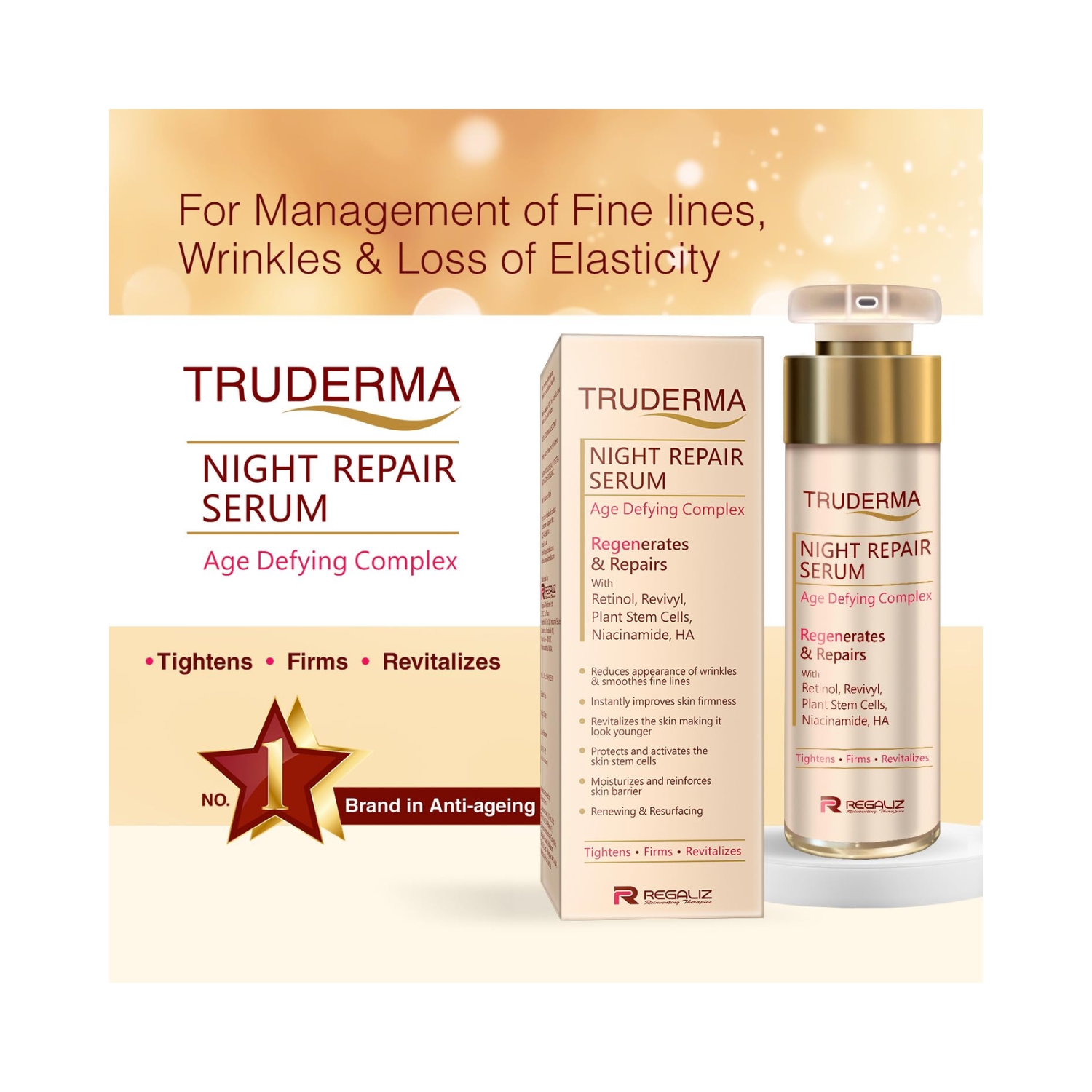 Regaliz Truderma Night Repair Serum 2