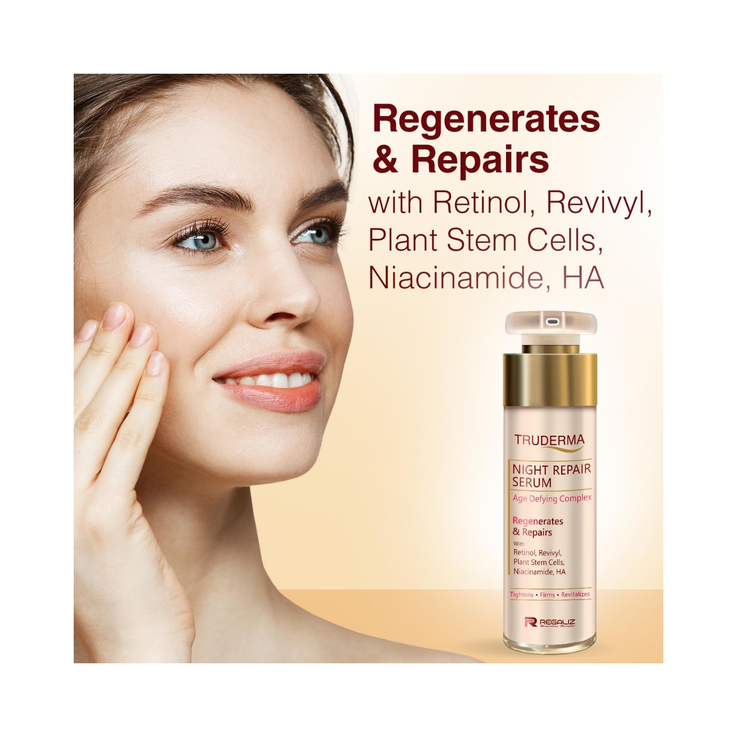 Regaliz Truderma Night Repair Serum 3