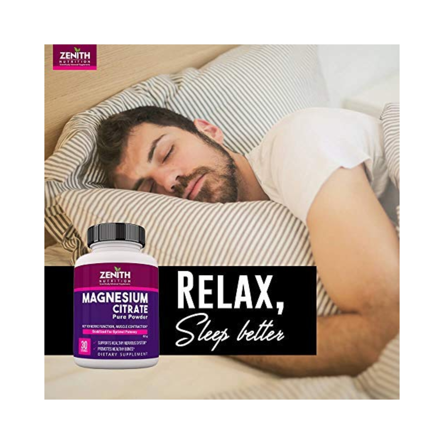 Zenith Nutrition Magnesium Citrate Powder – 60 gms (5) (1)