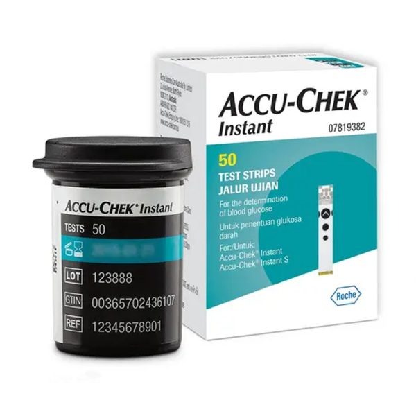 Accu-Chek Instant Test Strips, 50 Count (Multicolor) Accu-Chek Instant Test Strips, 50 Count (Multicolor)