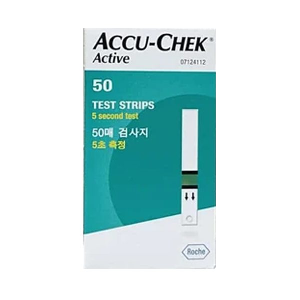 Accu-Chek Active Test Strips (50Strips) Multicolor Accu-Chek Active Test Strips (50Strips) Multicolor