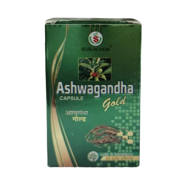 Surjichem Herbs Ashwagandha Gold Capsule (30 Nos)