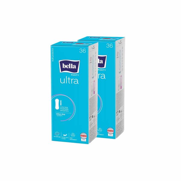 Bella Panty Ultra Panty Liners (36 Pieces) Pack of 2