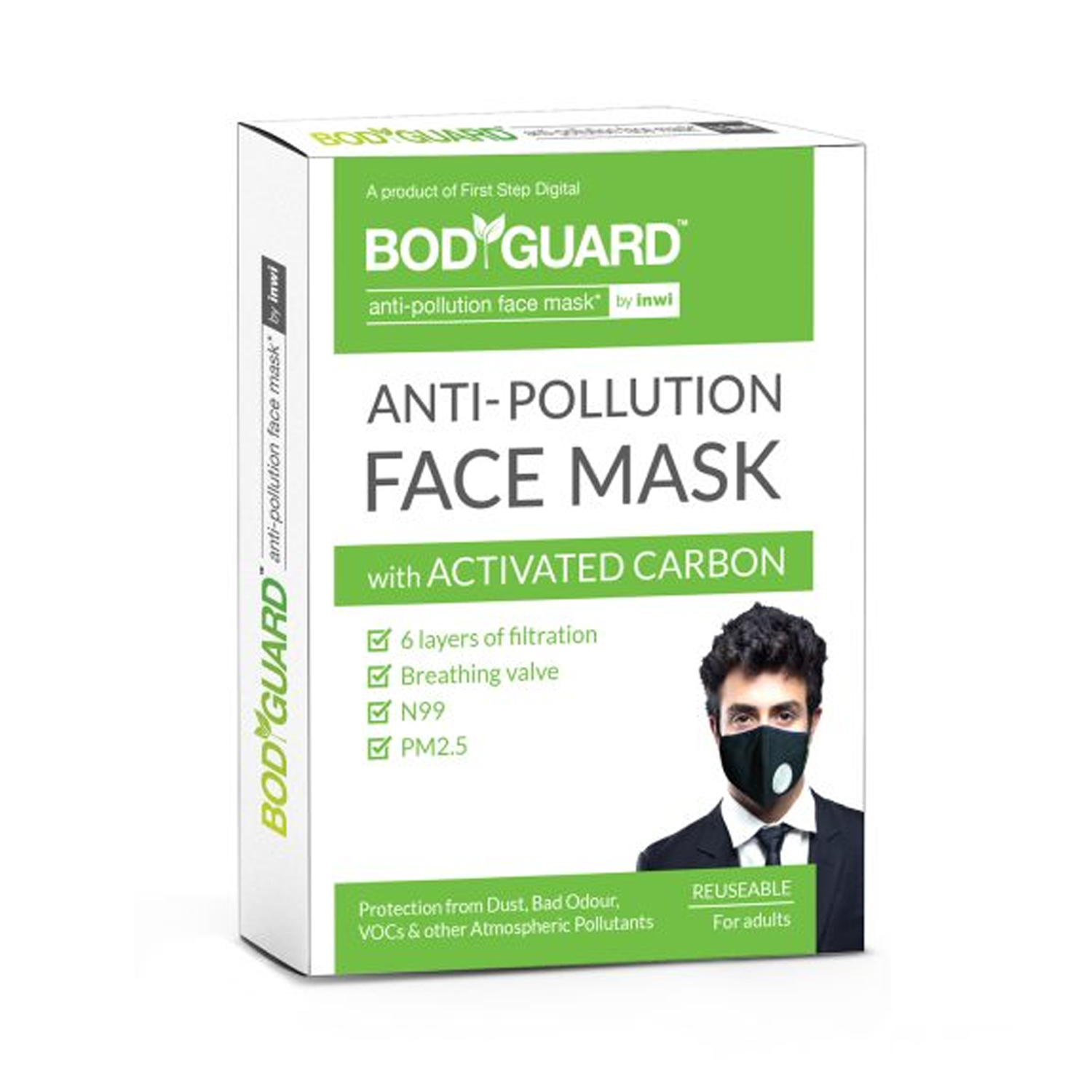 Bodyguard Antipollution Face Mask
