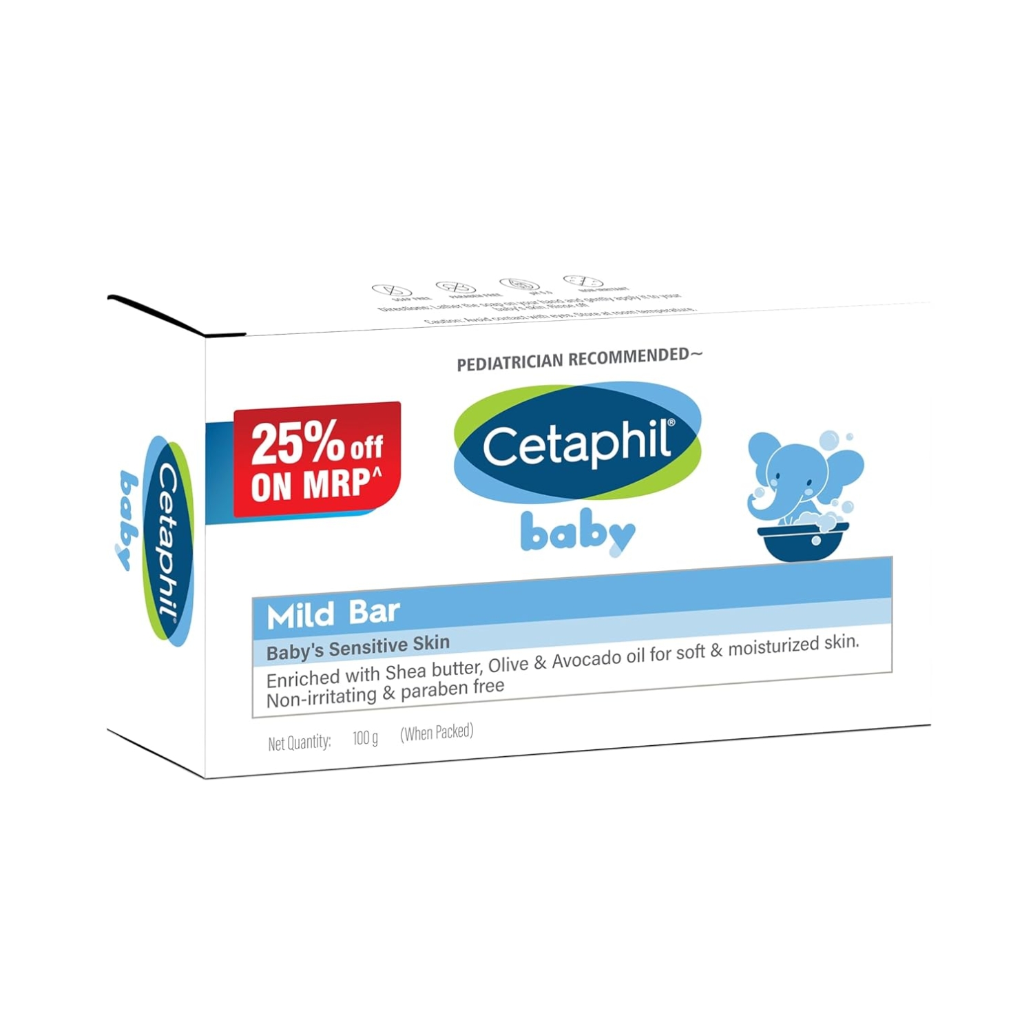 Cetaphil Baby Mild Bar 100gm