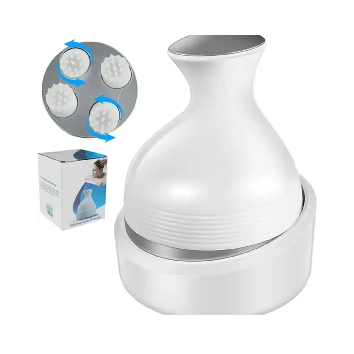 Kiyo India Electric Hair, Scalp, Head Massager (Kiyo 329)