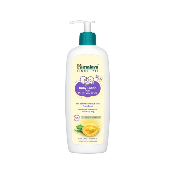 Himalaya Baby Lotion with Pure Cow Ghee (400ml) Himalaya Baby Lotion with Pure Cow Ghee (400ml)