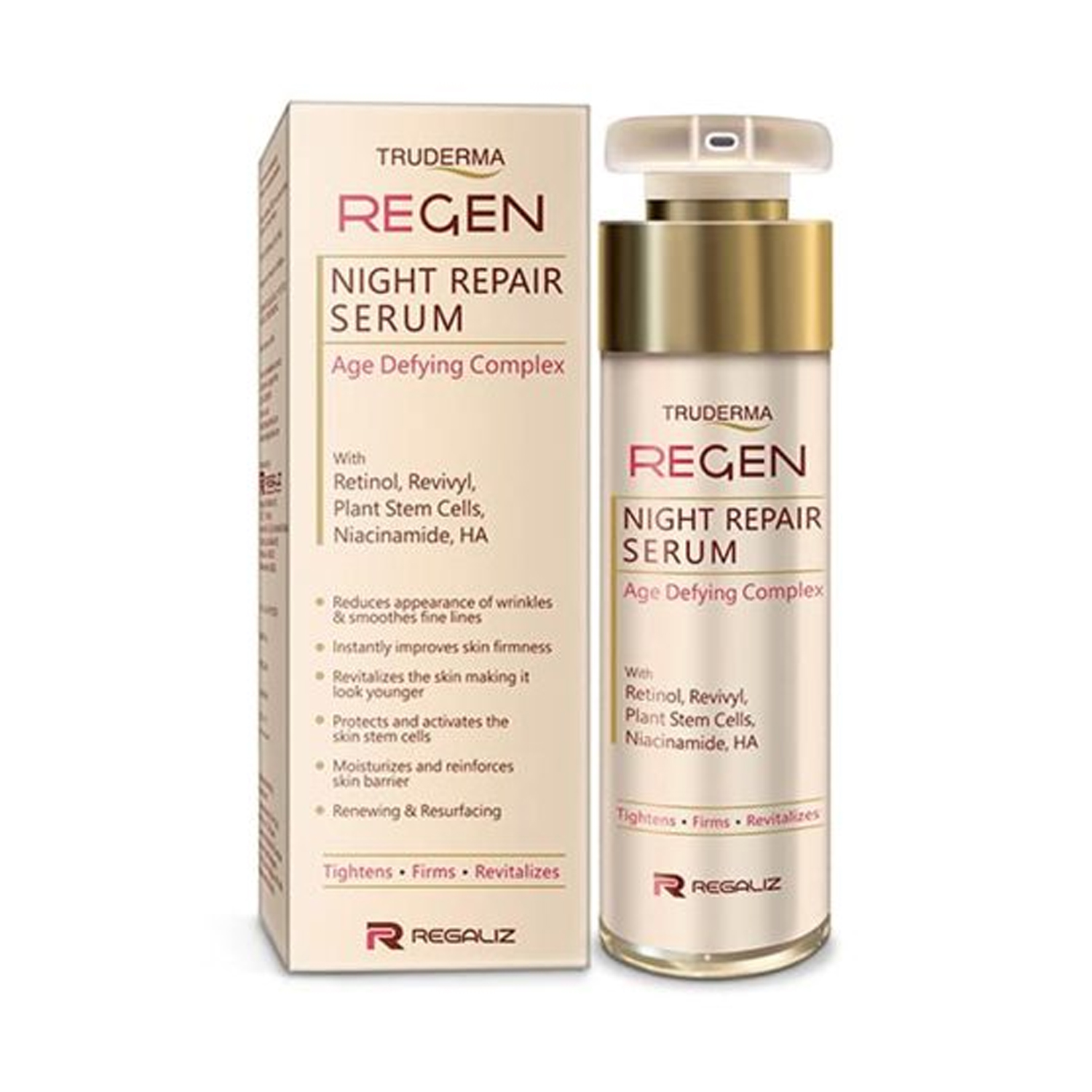 Regaliz Truderma Regen Night Repair Serum 50ml