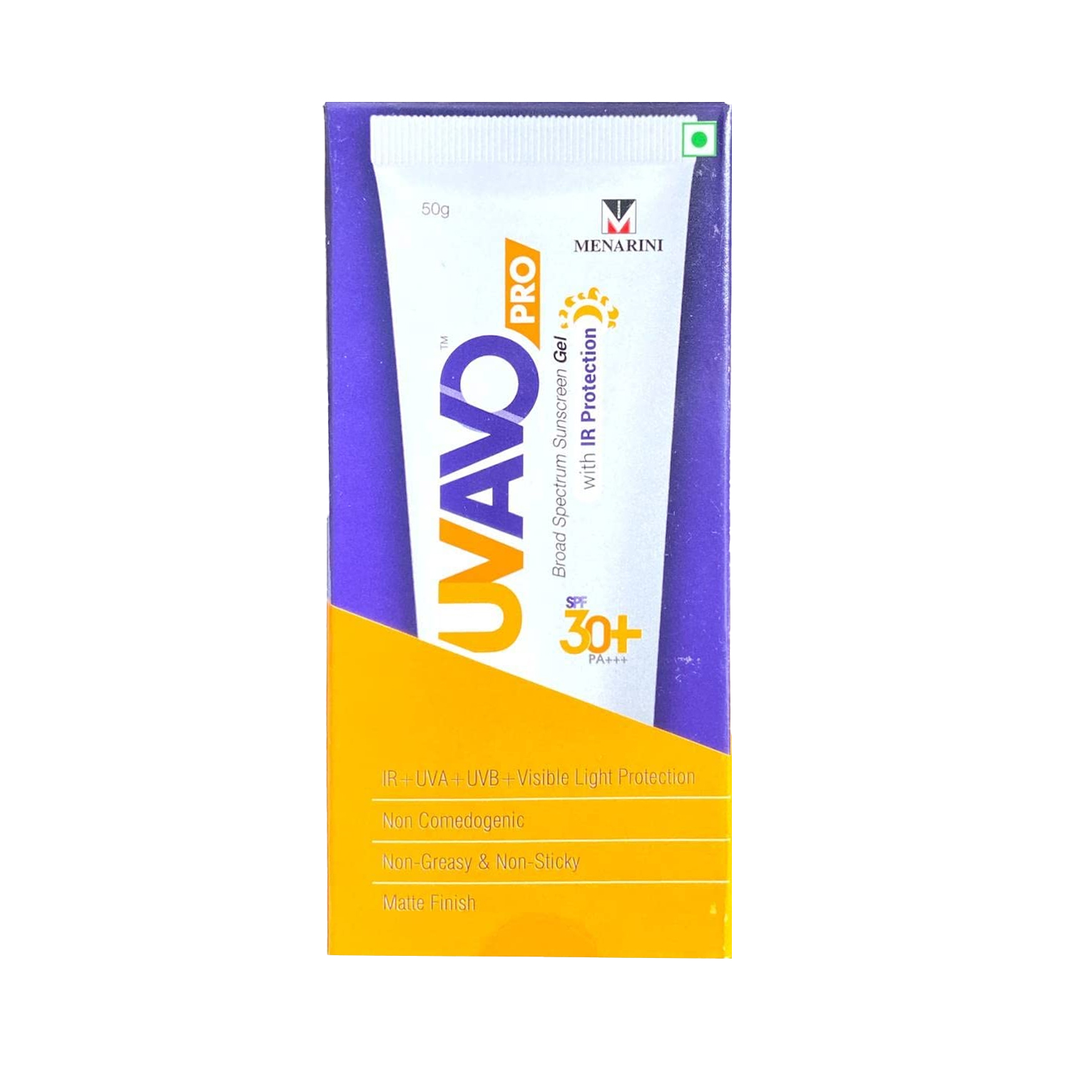 Menarini UVAVO Pro Sunscreen Gel SPF 30 + (50 g)