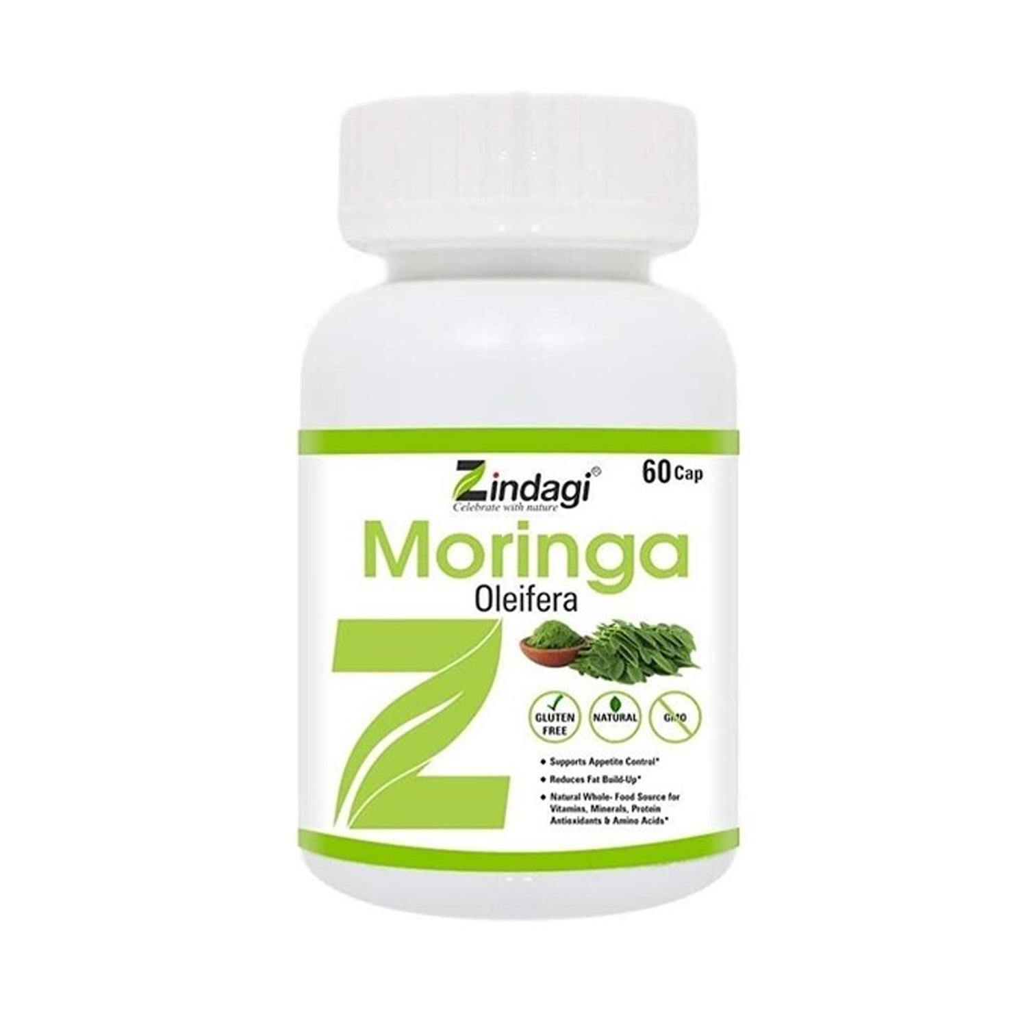 Zindagi Moringa Powder (60 capsules)