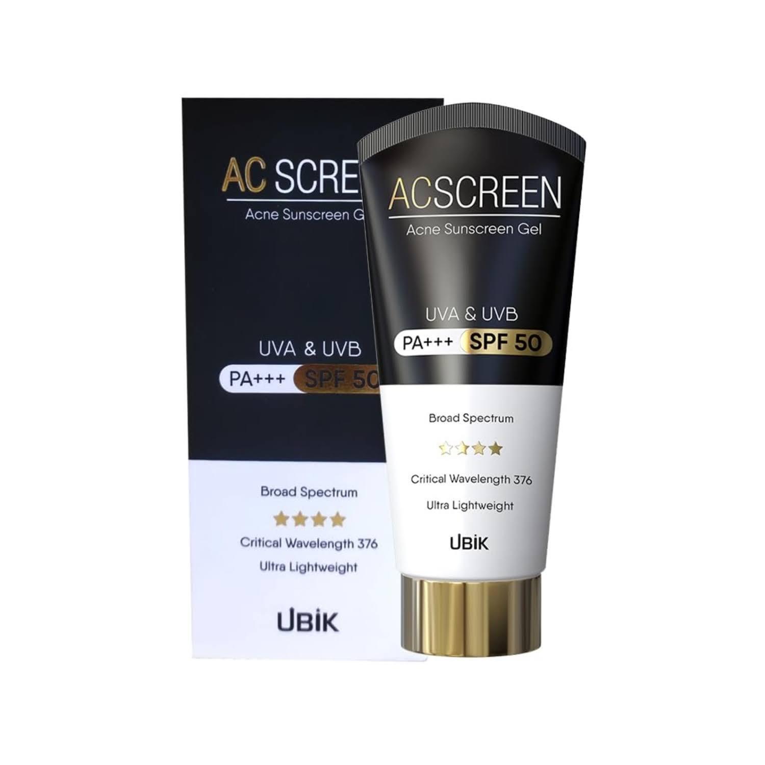 AC Screen Acne Sunscreen Gel SPF 50 (50ml)