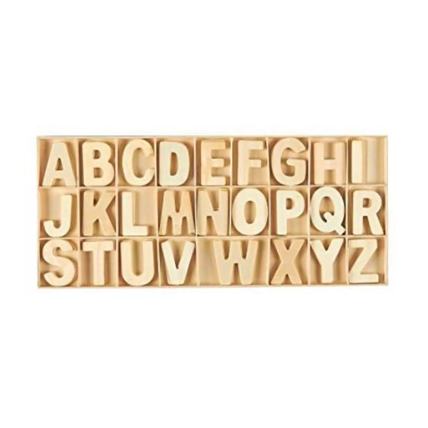 Albio India Wooden Alphabet Letter (AKW- 1161)