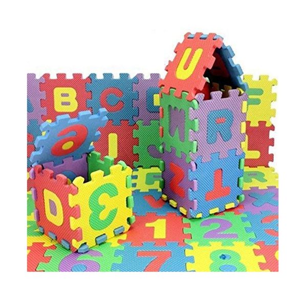 Albio India Non Toxic Alphabetical Puzzle Mat AKF 2001 (2inch x 2inch)