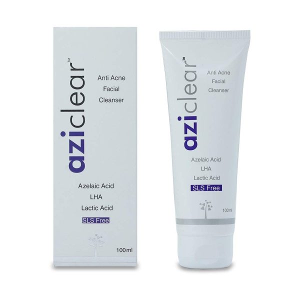 Aziclear Anti Acne Facial Cleanser (100 ml)