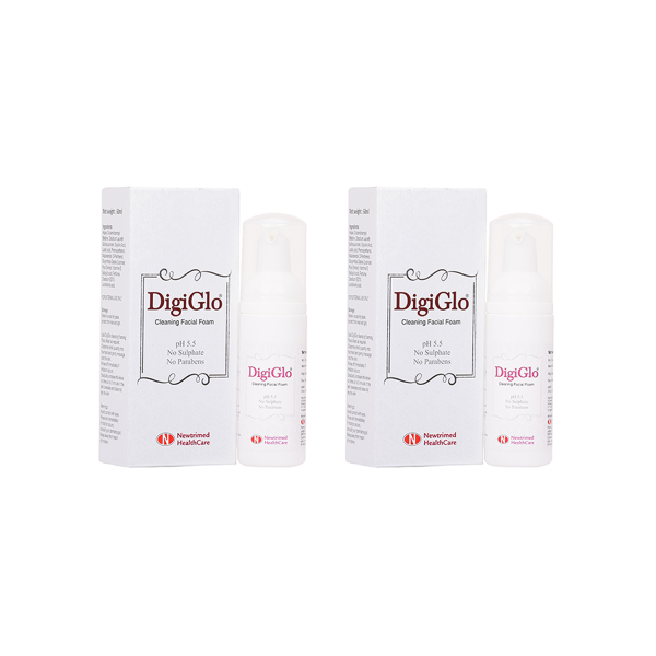 Newtrimed DigiGlo Foaming Facewash 50ml (Pack of 2)