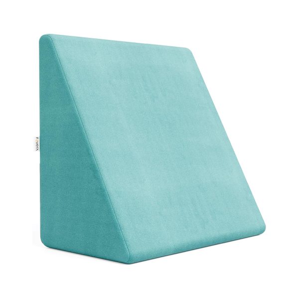Fovera Adjustable Acid Reflux Bed Wedge Orthopedic Support (Velvet Aqua Green) – Medium 11 Inches Fovera Adjustable Acid Reflux Bed Wedge Orthopedic Support (Velvet Aqua Green) – Medium 11 Inches