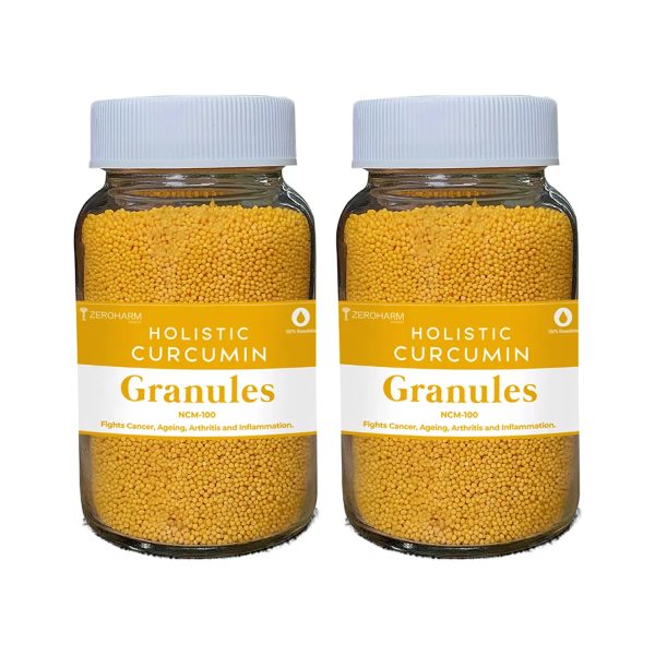 Zeroharm Sciences Holistic Curcumin Granules (Pack of2)